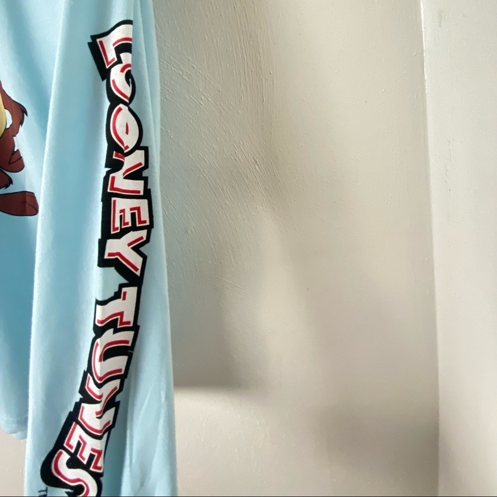 Looney Tunes Blue Bug Bunny T Shirt. Sz L - Picture 3 of 6